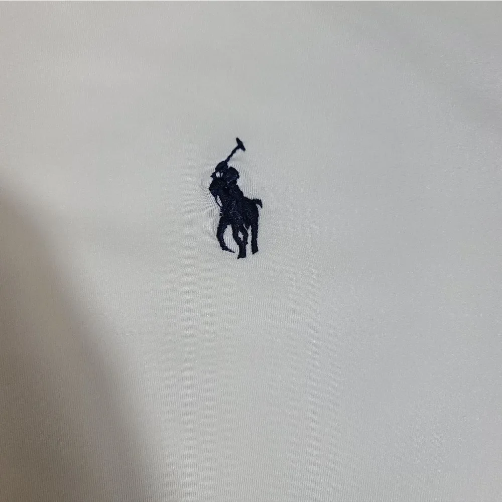 Polo Ralph Lauren Performance Polo Shirt XXL Classic Fit White Stretch Moisture